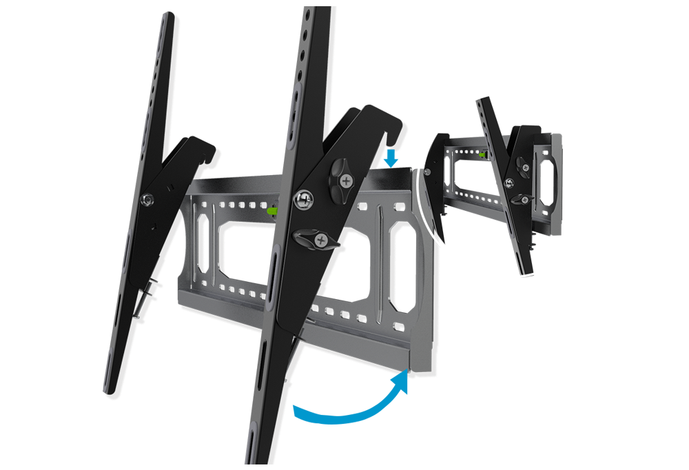 Easy hook on installation