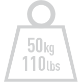 Weight 50kg 110lbs
